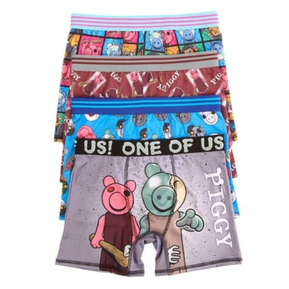 PIGGY 4 PAIR OF BOYS ATHLETIC BOXER BRIEFS - Picture 8 of 8